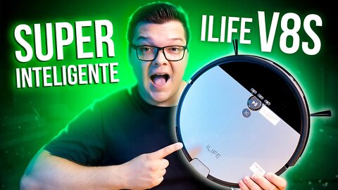 O MELHOR ASPIRADOR ROBÔ DO MOMENTO! iLIFE V8S - ASPIRA, PASSA PANO E AGENDA LIMPEZA!