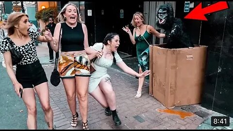 BEST SCARES OF BUSHMAN PRANK COMPILATIONS! AWESOME REACTIONS