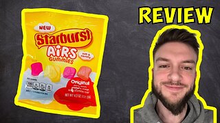 NEW Starburst AIRS Gummies Classic Review