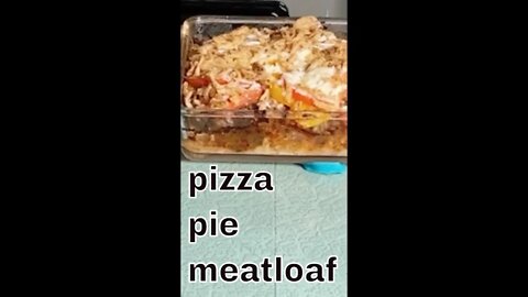 Pizza Meatloaf #shorts #shorts