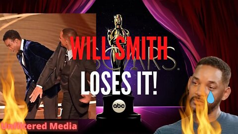 Will Smith SLAPS Chris Rock LIVE at Oscars. (Will Smith MELTDOWN at Oscars)