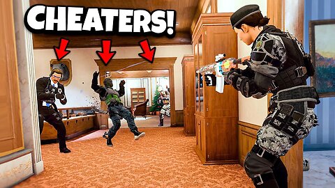 Destroying Hackers in Rainbow Six Siege RANKED