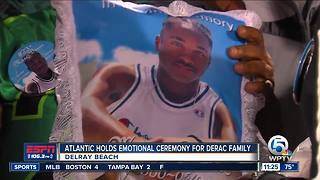 Atlantic honors life of fallen football star