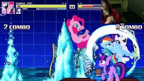 My Little Pony Characters (Twilight Sparkle, Rainbow Dash, And Rarity) VS The Kraken In A Battle