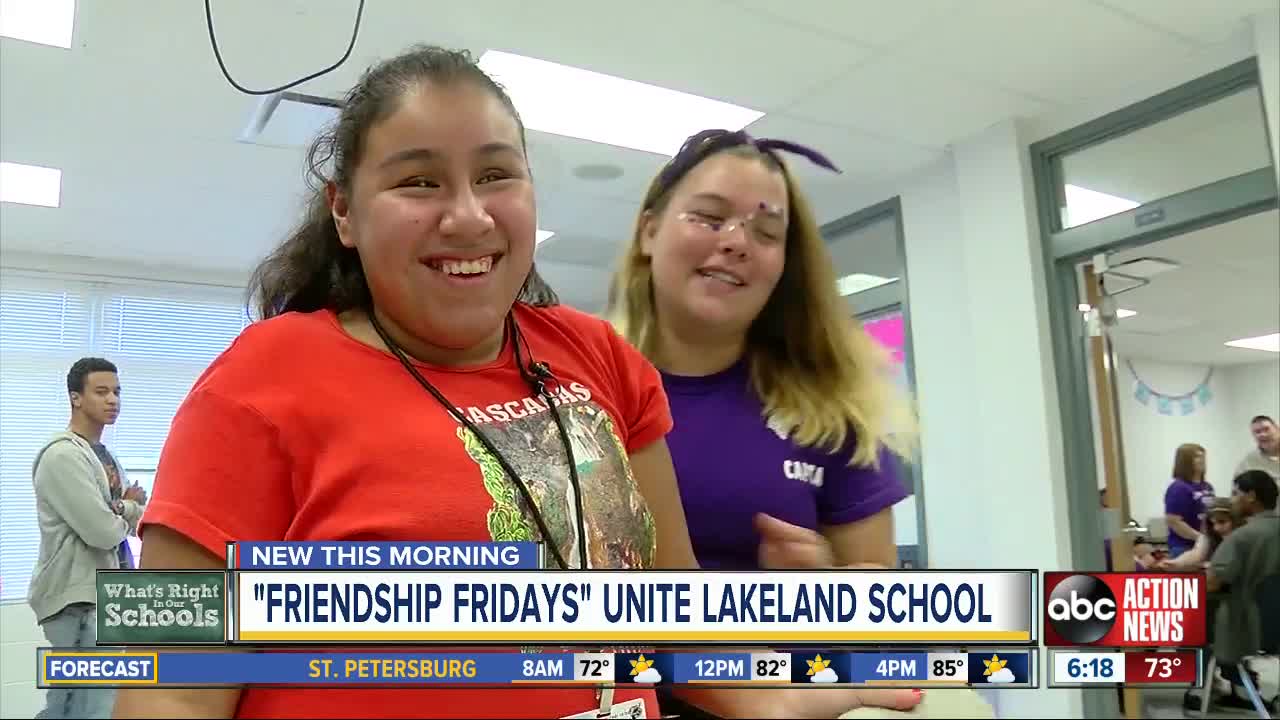 'Friendship Fridays' help special needs kids bond with classmates