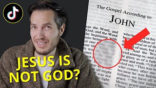 Pastor REACTS: Viral TikToks Say Jesus Is NOT God...But Is He?