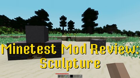 Minetest Mod Review: Sculpture