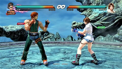 Hwoarang vs Asuka (Hardest AI) - Tekken 7 Arcade