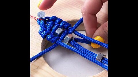 Creative keychain crafting idea