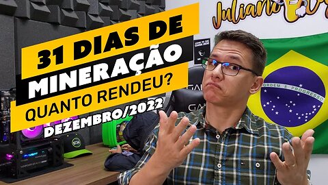 ⛏️💰 QUANTO GANHEI MINERANDO NO MÊS DE DEZEMBRO COM MINHAS RIGS - LUCRO OU PREJUÍZO?