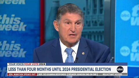 Sen Joe Manchin Calls For Biden To Step Down