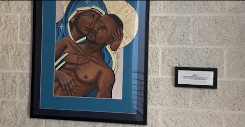 BLASPHEMY: Catholic University Celebrates Painting of George Floyd As Jesus Christ