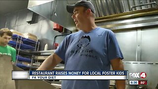 Restaurant raises money for local foster kids