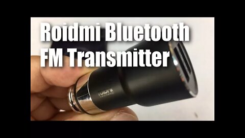 ROIDMI 1A Wireless Bluetooth FM Transmitter Music Player Doesn't Work