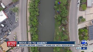 Organization to help homeless removed from camps along the South Platte River in Englewood