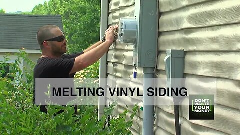 Vinyl siding is melting, and homeowners can't get help