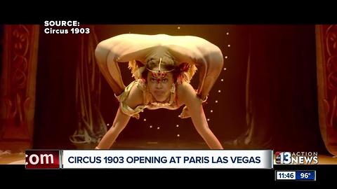 John Katsilometes talks about the Circus opening at the Paris hotel-casino and 'Alice' at the Red Rock