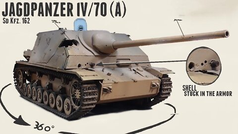 Jagdpanzer IV/70(A) Walkaround - Saumur Tank Museum.