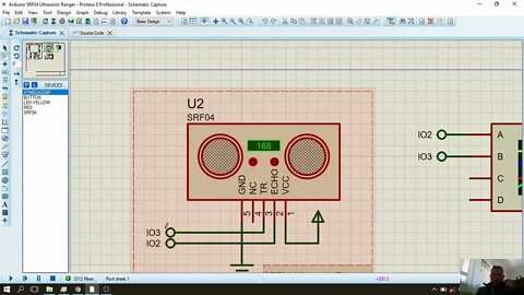 قياس المسافات باستخدام الموجات فوق الصوتية مع أردوينو أونو - دائرة بروتس