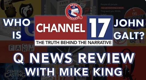 NEWS TREASON W/ MIKE KING Q News Review TY JGANON, SGANON