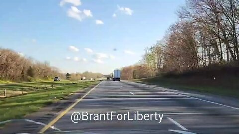 THE PEOPLES CONVOY HEADS BACK ACROSS AMERICA FIRST STOP CHARLOTTE NC! MARCH 31 2022 @BRANTFORLIBE…