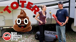 Portable Black Water Tank For RV's | Portable Waste Tank