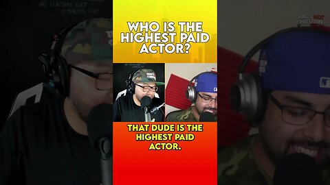 Highest paid actor #podcast