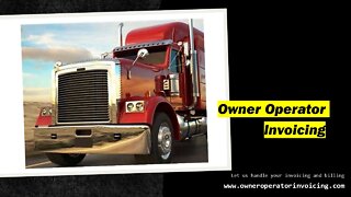 Owner Operator Invoicing