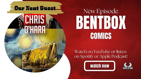 Christopher O'Hara - Writer/Creator of Artificial and Co-Owner of Bent Box Comics