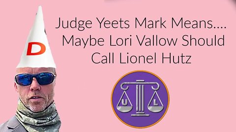 The Dunning-Kruger effect strikes @Attorney Mark Means HARD in the Lori Vallow Case