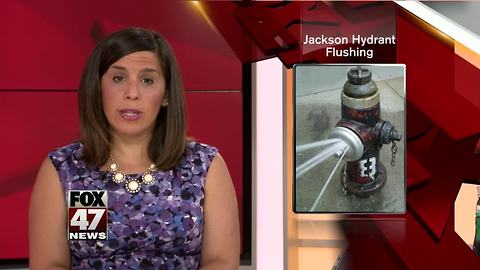 City of Jackson begins fall hydrant flushing