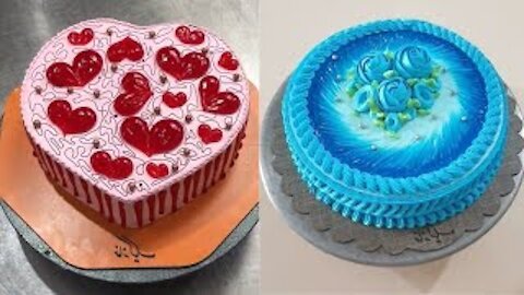 Most Satisfying Cake Decorating Compilation Cake Deco Ideas