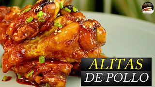 Alitas de pollo estilo asiático l chicken wings