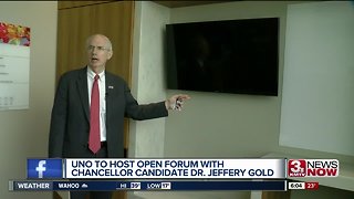 UNO hosts open forums with chancellor candidate