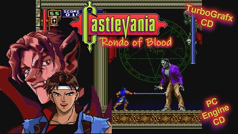 Castlevania: Rondo of Blood ( PC Engine CD ) ( Turbografx CD ) Longplay/Playthrough