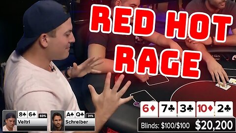 He SMASHED the Table after losing ANOTHER All-In | Hand of the Day presented by BetRivers
