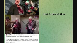 Recording of fake news video from Kiev caught on camera