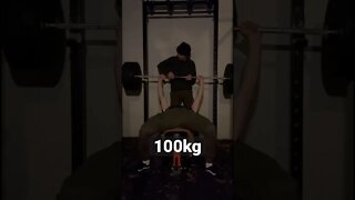 100kg (220lb) Bench