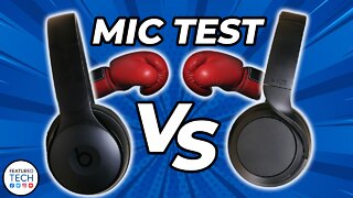 Beats Solo Pro vs Wyze ANC Headphones Mic Test | Featured Tech (2022)