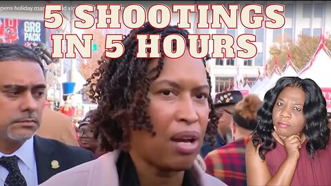 5 Shootings In 5 Hours As The Holiday Market Opens DC Mayor No Explanations #blackcommunity #crime