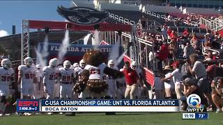 Florida Atlantic wins C-USA Championship with convincing win over North Texas