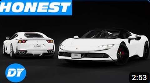 HONEST Ferrari Commercial