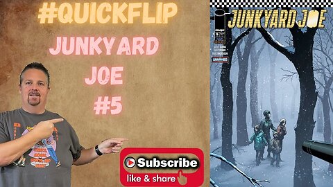 Junkyard Joe #5 Image Comics #QuickFlip Comic Book Review Geoff Johns,Gary Frank #shorts