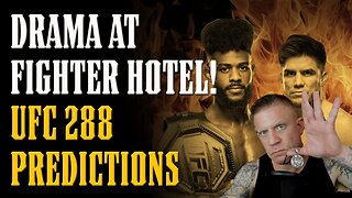 UFC 288 DRAMA + Main & Co-Main Predictions LIVE!!