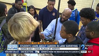 Baltimore students map potential careers in surveying