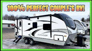 The PERFECT Smaller Couple's RV!! 2021 Cougar 22RBS