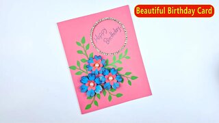 How To Make Beautiful Birthday Card/DIY Greeting Cards for Birthday
