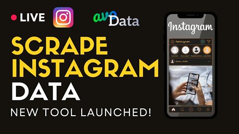 How To Scrape Instagram Account Data Easily, Scrape Audience By Hashtag, Geo, Competitors - AvoData!