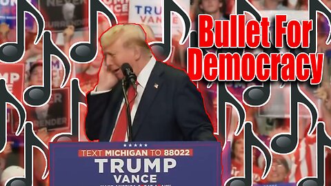 Donald Trump Drops Fire New Song "Bullet For Democracy"