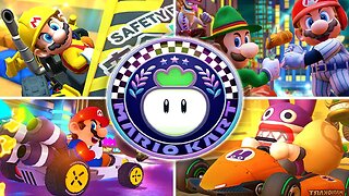 Mario Kart 8 Deluxe + Booster Course Pass - Turnip Cup Grand Prix | All Courses (1st Place)